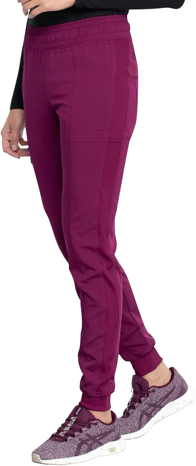 Dickies Women Scrub Pant Mid Rise Jogger with 5 Pocket and Elastic Waistband DK155