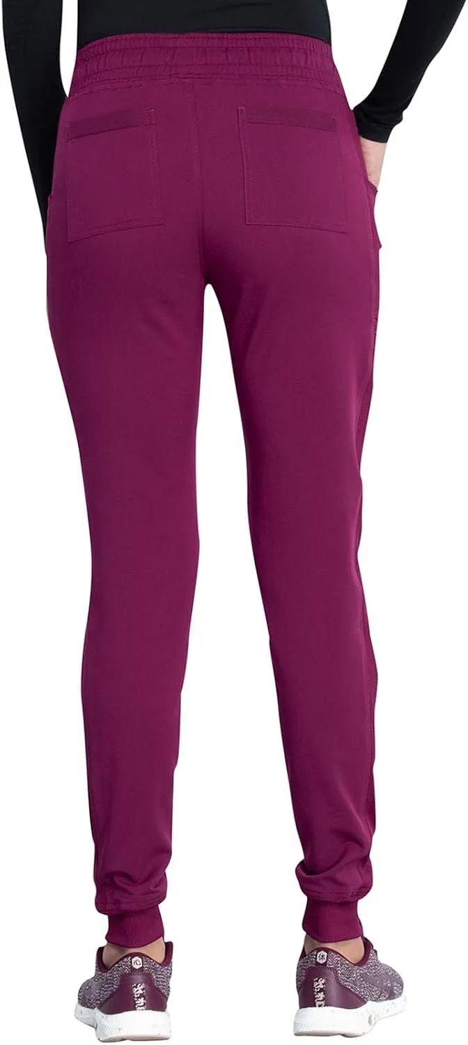 Dickies Women Scrub Pant Mid Rise Jogger with 5 Pocket and Elastic Waistband DK155