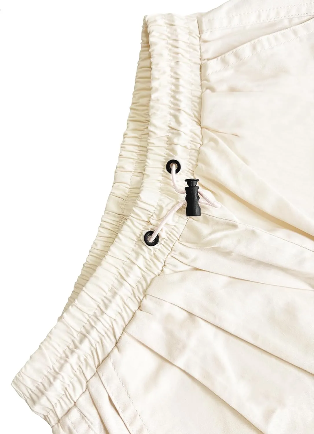 Girls Cargo Pants Elastic Waist Drawstring with Pockets Pants, 6-14 Years