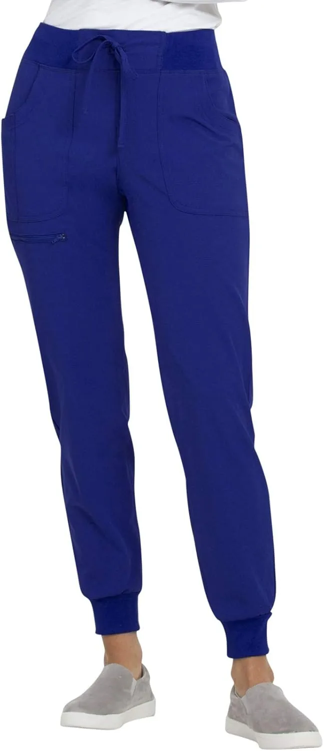 Heartsoul Women's Medical Scrub Jogger Pants Contemporary fit Drawstring waistband Jogger With 5 Pockets - HS030