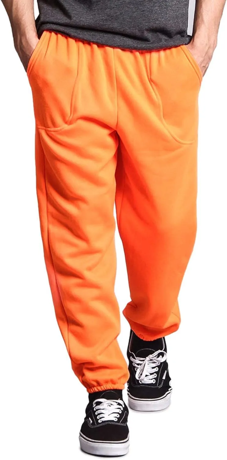 Men's Basic Fleece Jogger Sweatpants