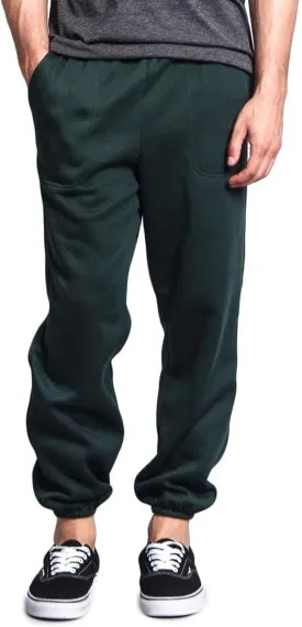 Men's Basic Fleece Jogger Sweatpants