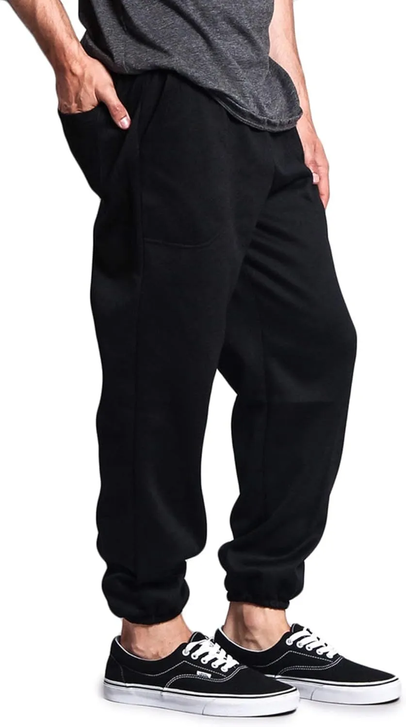 Men's Basic Fleece Jogger Sweatpants