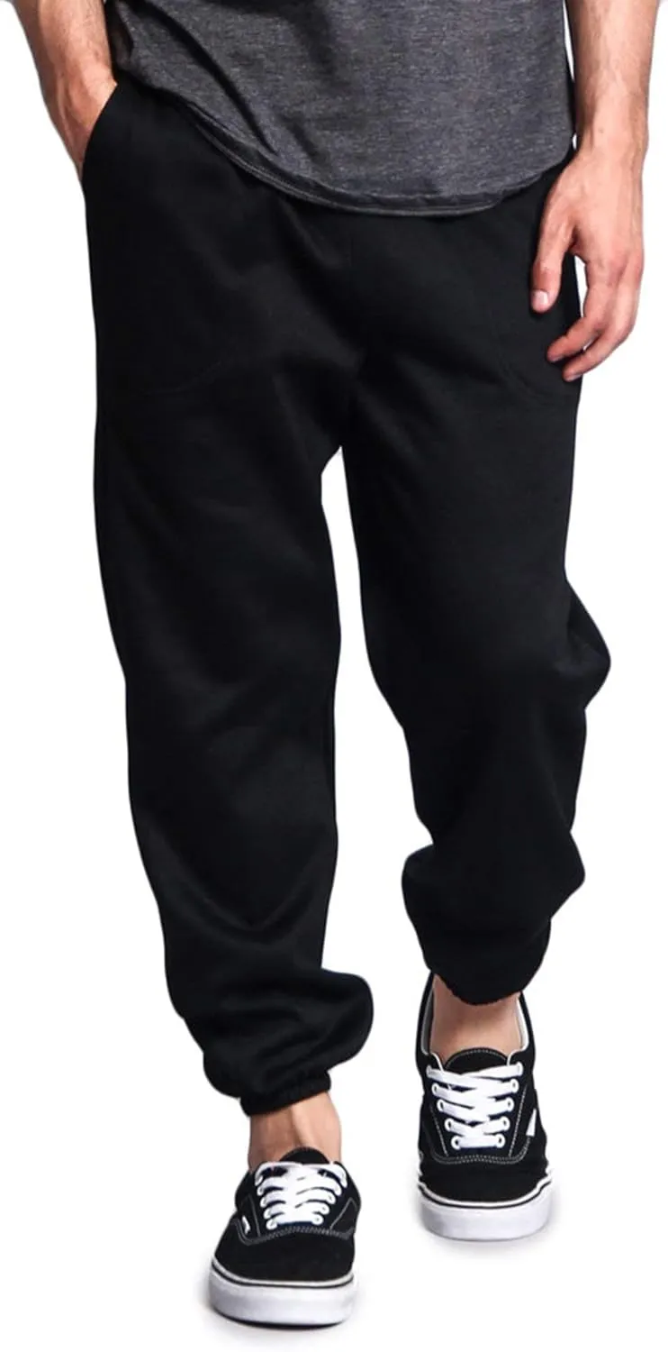 Men's Basic Fleece Jogger Sweatpants