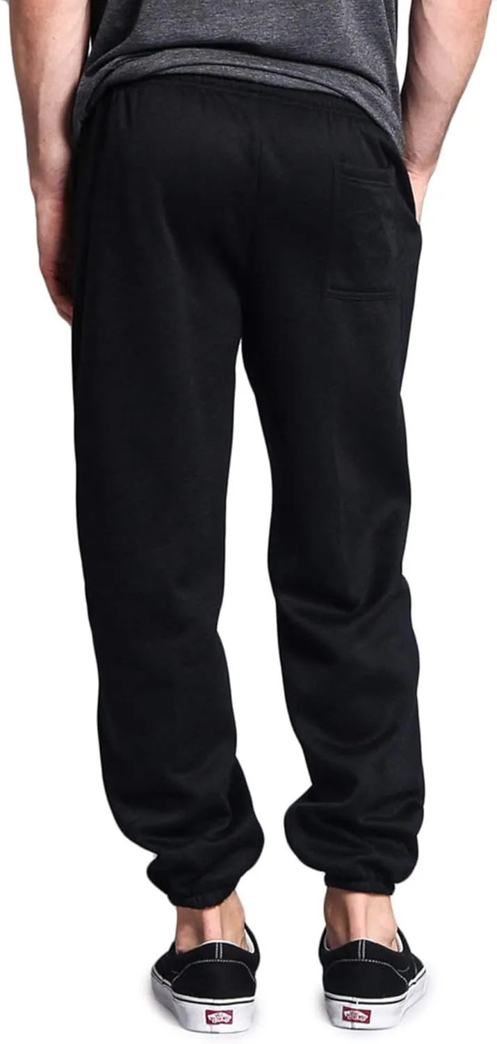 Men's Basic Fleece Jogger Sweatpants