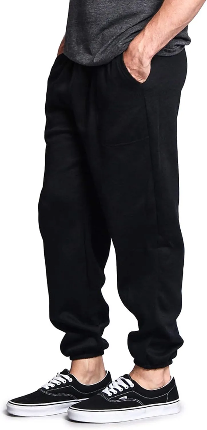 Men's Basic Fleece Jogger Sweatpants
