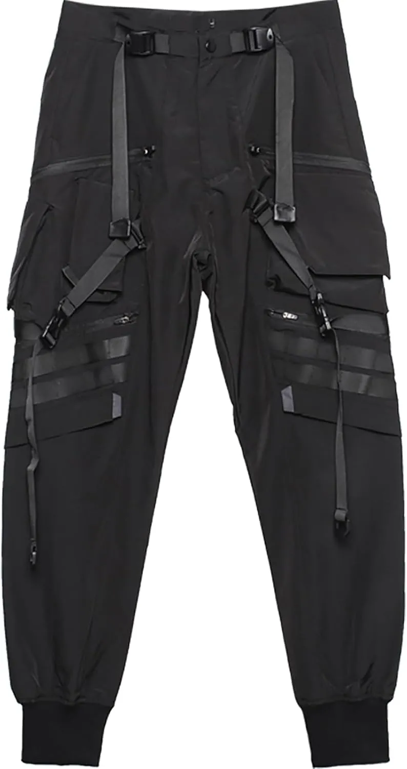 MOKEWEN Men's Jogger Streetwear Jogger Casual Harem Cargo Ankle Harem Pants