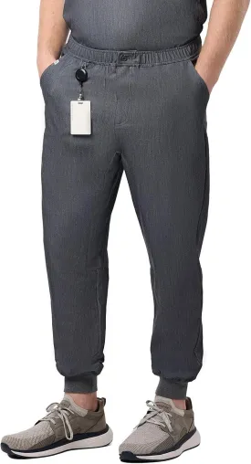 Peelz Mike Fly Front 4-Pocket Jogger Scrub Pants for Men - Soft Stretch Fabric, Mens Scrubs, Slim Fit