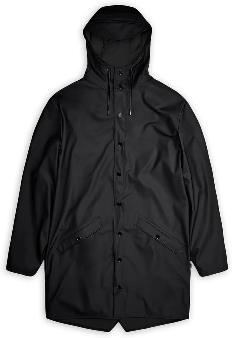 RAINS Long Jacket - Waterproof Jacket for Men and Women - Windproof Lightweight Coat Unisex, 2 Year Product Warranty