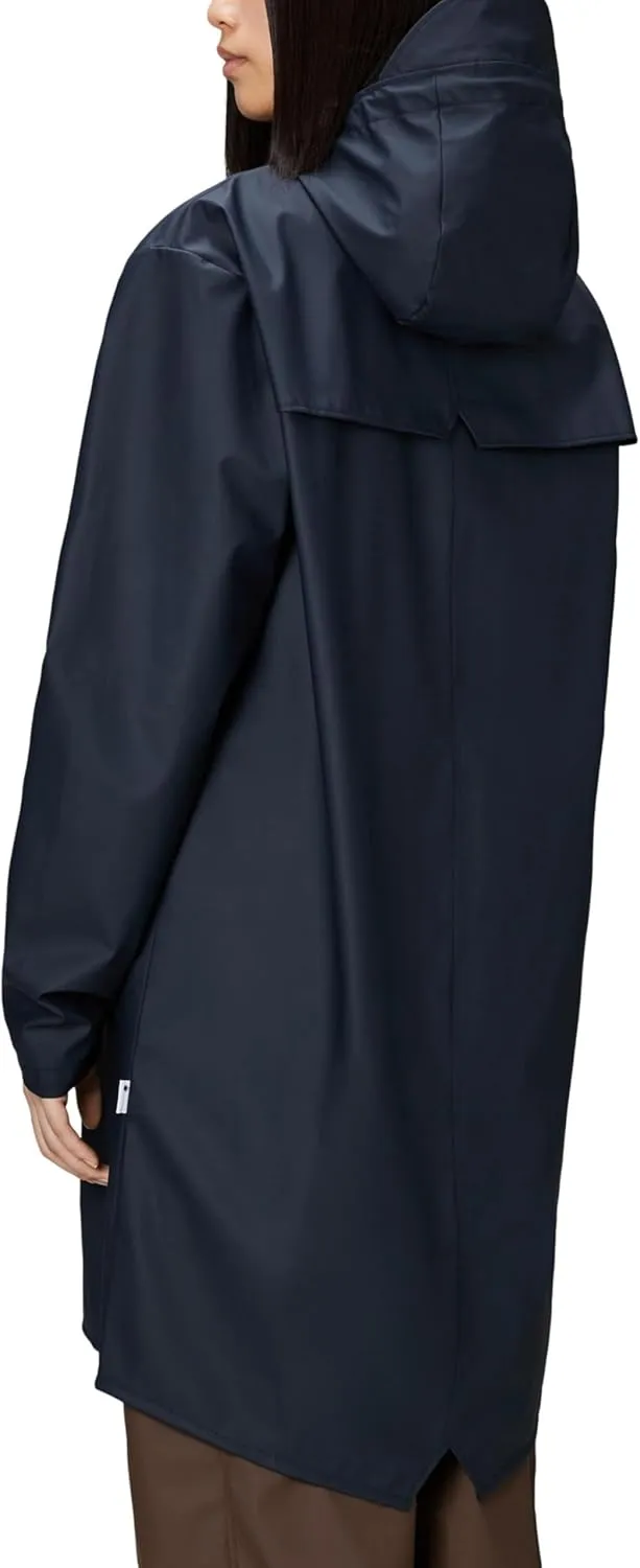 RAINS Long Jacket - Waterproof Jacket for Men and Women - Windproof Lightweight Coat Unisex, 2 Year Product Warranty