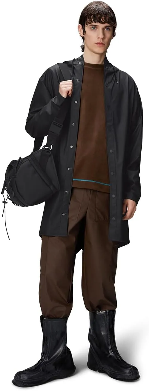 RAINS Long Jacket - Waterproof Jacket for Men and Women - Windproof Lightweight Coat Unisex, 2 Year Product Warranty
