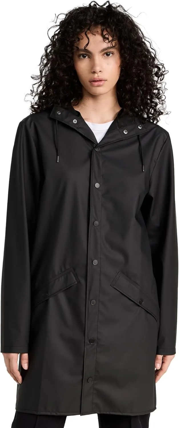 RAINS Long Jacket - Waterproof Jacket for Men and Women - Windproof Lightweight Coat Unisex, 2 Year Product Warranty